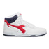 Sneakers alte bianche con logo a contrasto Diadora Raptor Mid, Brand, SKU s322500108, Immagine 0